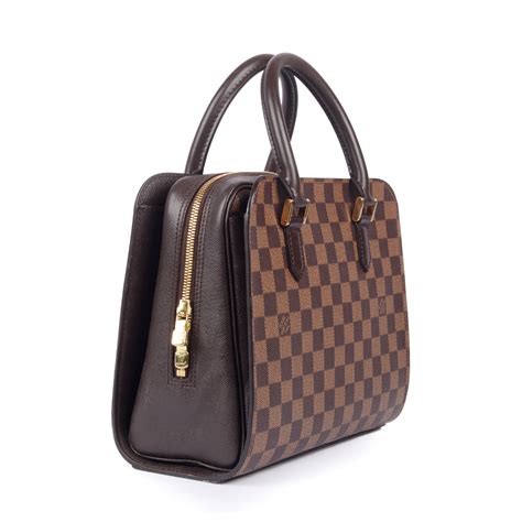 handbags louis vuitton lv lined zip pochette damier|Louis Vuitton damier ebene triana.